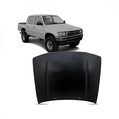 Capô hilux toyota de 1992 a 2001 picape tração quatro por quatro e quatro por dois
