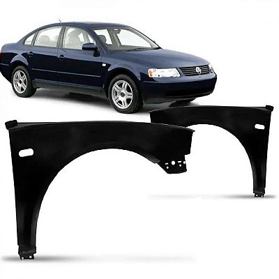 Para lama passat volkswagen de 2001 a 2005 lado esquerdo com furo