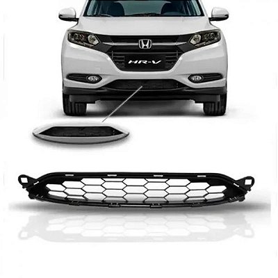 Grade do para choque hrv honda de 2015 a 2018 dianteira central