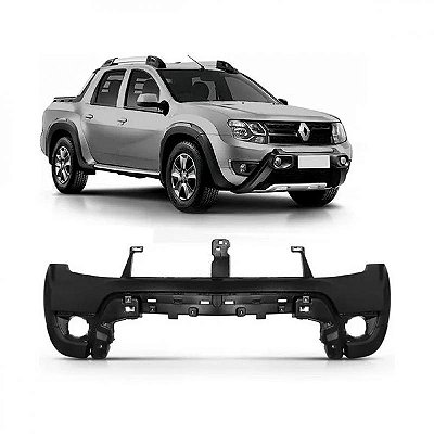 Para choque duster oroch renault de 2016 a 2020 dianteiro sem grade e sem spoiler