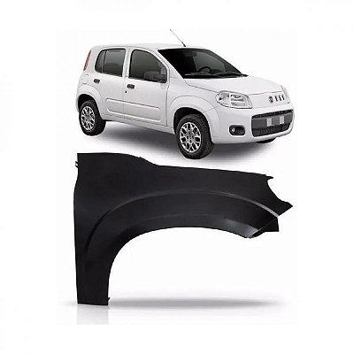 Para lama uno vivace fiat de 2011 a 2014 e fiorino fiat de 2011 a 2021 lado esquerdo sem furo