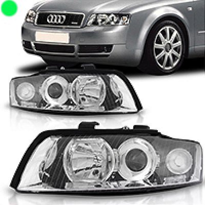 Farol a4 audi de 2001 a 2004 lado esquerdo elétrico
