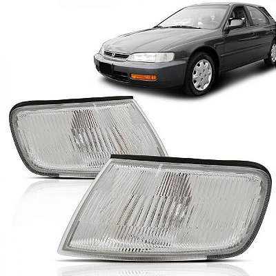 Lanterna accord honda de 1992 a 1993 dianteira lado direito cristal