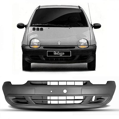 Para choque twingo renault de 1993 a 1998 dianteiro cinza