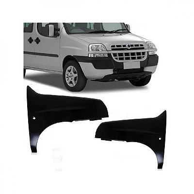 Para lama doblo fiat de 2001 a 2008 lado direito com furo para pisca