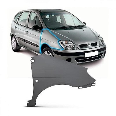 Para lama scenic renault de 2001 a 2011 lado esquerdo