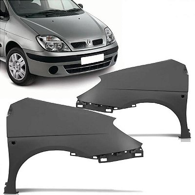 Para lama scenic renault de 2001 a 2011 lado direito cinza