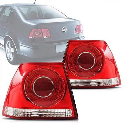 Lanterna bora volkswagen de 2008 a 2011 traseira lado direito bicolor