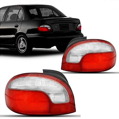 Lanterna accent hyundai de 1998 a 2000 lado esquerdo traseira quatro portas
