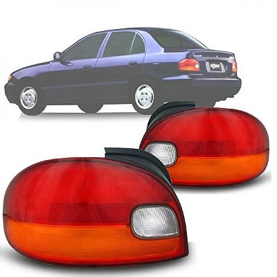 Lanterna accent hyundai de 1994 a 1997 lado esquerdo traseira quatro portas