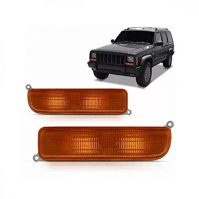Lanterna cherokee sport jeep de 1997 a 2002 lado esquerdo dianteira âmbar versão âmbar para farol