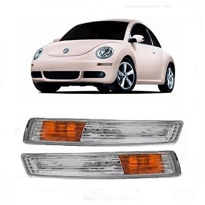 Lanterna new beetle volkswagen de 2006 a 2011 dianteira lado esquerdo cristal para para choque
