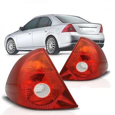 Lanterna mondeo ford de 2002 a 2003 traseira lado esquerdo tricolor