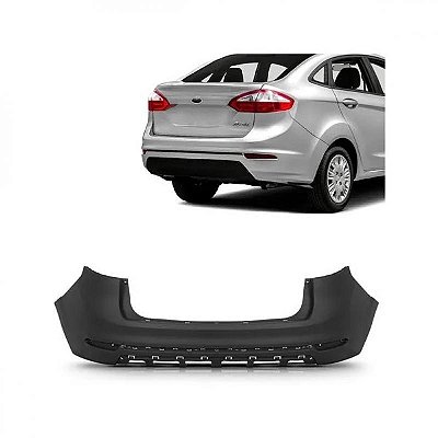 Para choque new fiesta ford de 2013 a 2019 traseiro sedã