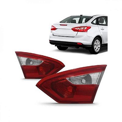 Lanterna focus ford de 2014 a 2015 traseira da mala lado direito sedã