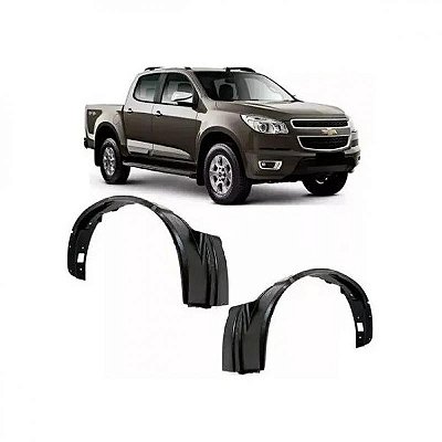 Parabarro s10 chevrolet de 2012 a 2024 e trailblazer chevrolet de 2013 a 2023 dianteiro lado direito