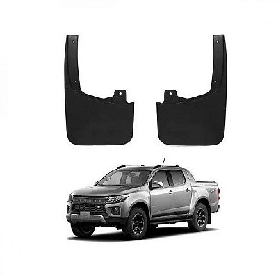 Parabarro s10 chevrolet de 2012 a 2024 e trailblazer chevrolet de 2013 a 2023 dianteiro lado esquerdo