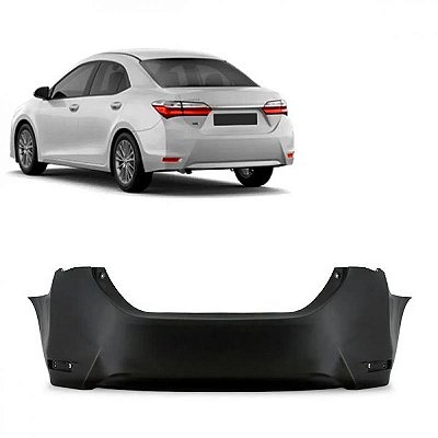 Alma do para choque corolla toyota de 2009 a 2013 traseira