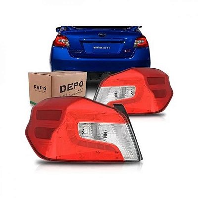 Lanterna wrx sti subaru de 2015 a 2017 traseira lado direito sedan com LED