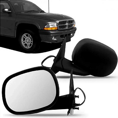 Retrovisor dakota dodge de 1997 a 2005 lado direito externo elétrico com aquecimento