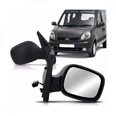 Retrovisor externo kangoo renault de 2003 a 2018 lado direito elétrico