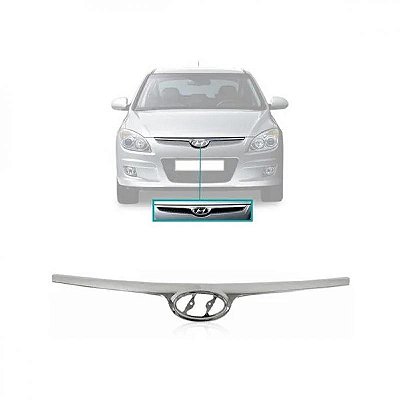 Friso da grade i30 hyundai de 2009 a 2012 cromado