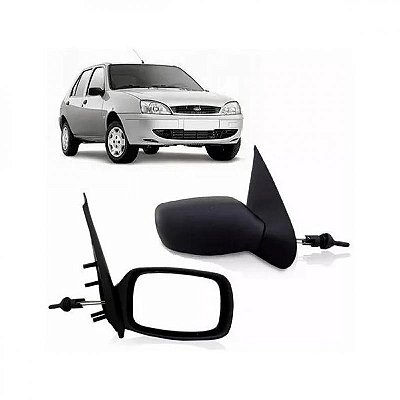 Retrovisor fiesta ford de 1996 a 2002 lado esquerdo externo