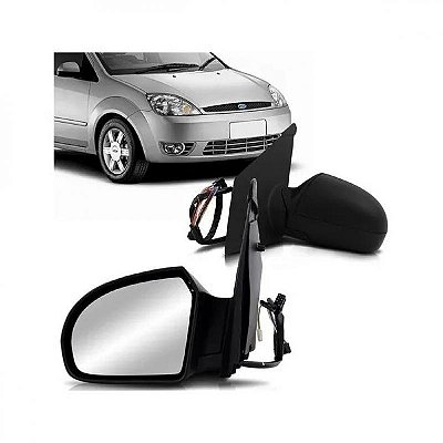 Retrovisor fiesta ford de 2003 a 2014 lado direito externo elétrico