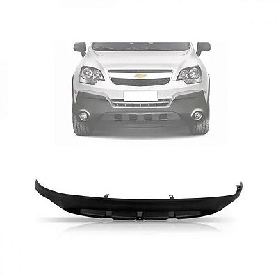 Spoiler para para choque captiva chevrolet de 2008 a 2017 dianteiro