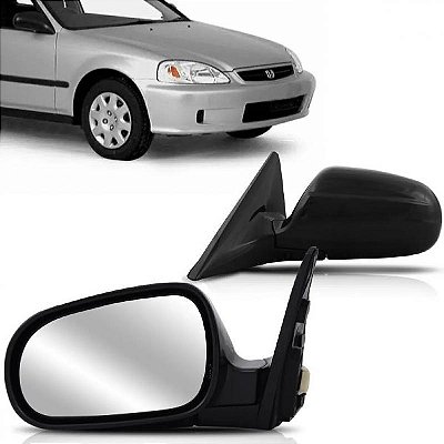 Retrovisor civic honda de 1996 a 2000 lado direito externo elétrico