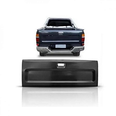 Tampa de caçamba hilux toyota de 2002 a 2004 traseira verde escuro SRV