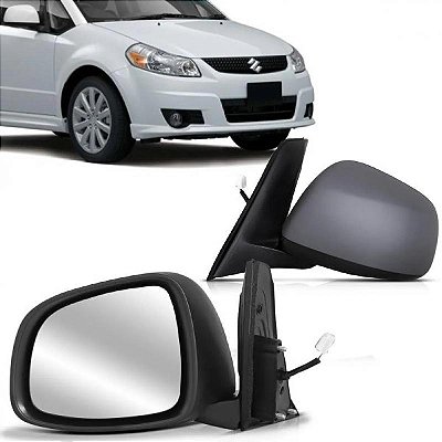 Retrovisor externo sx4 suzuki de 2008 a 2015 lado esquerdo primer elétrico
