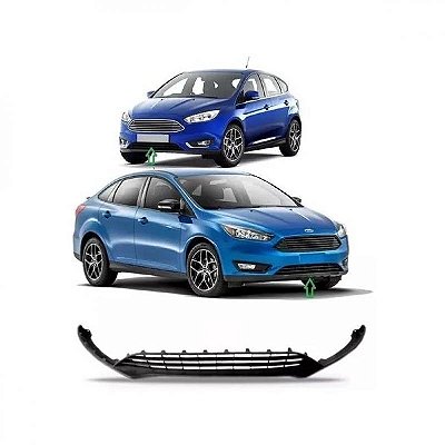 Spoiler para para choque focus ford de 2016 a 2019 dianteiro