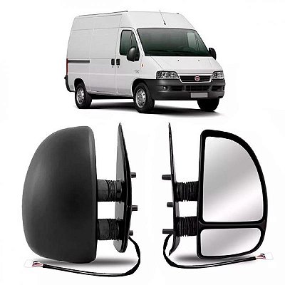 Retrovisor ducato fiat de 2005 a 2017 lado direito externo elétrico térmico