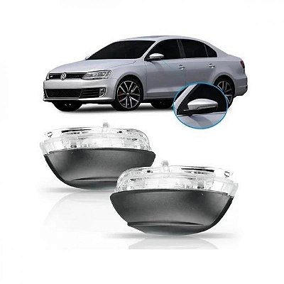 Pisca do retrovisor externo jetta volkswagen de 2011 a 2014 lado direito sem luz de cortesia