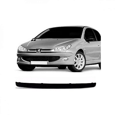 Spoiler de para choque 206 peugeot de 1998 a 2010 e 207 peugeot de 2009 a 2015 dianteiro