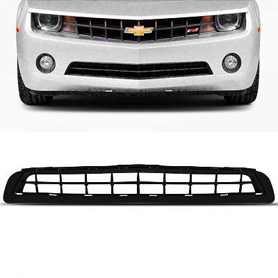Grade para para choque camaro chevrolet de 2010 a 2013 dianteira central com um friso versões rs e ls
