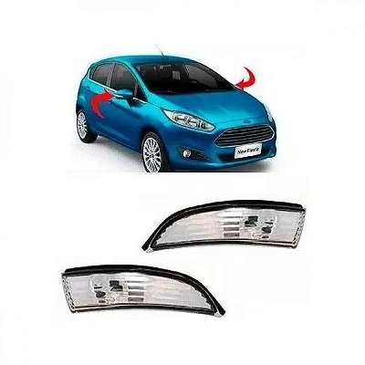 Pisca para retrovisor fiesta ford de 2011 a 2019 lado esquerdo externo