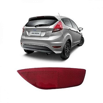 Lanterna do para choque new fiesta ford de 2011 a 2013 lado direito traseiro hatch mexicano