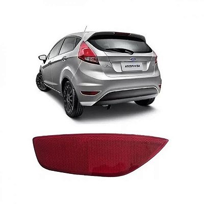 Lanterna do para choque new fiesta ford de 2011 a 2013 lado esquerdo traseiro hatch mexicano