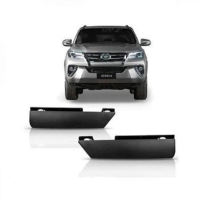 Spoiler do para choque hilux sw4 toyota de 2016 a 2020 lado direito dianteiro