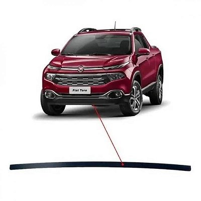 Spoiler do para choque toro fiat de 2016 a 2021 dianteiro inferior