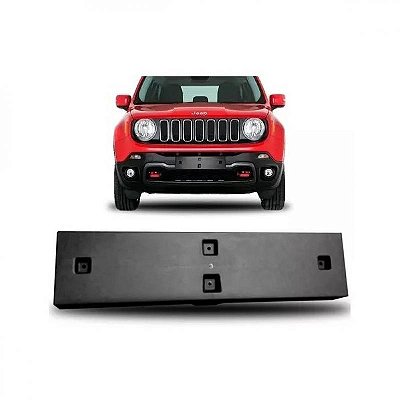 Suporte de placa renegade jeep de 2015 a 2021 maior