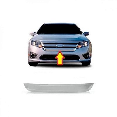 Friso da grade do radiador fusion ford de 2010 a 2012 inferior cromado