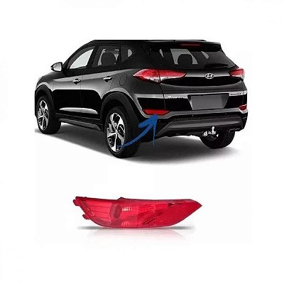 Lanterna do para choque tucson hyundai de 2017 a 2022 traseira lado direito