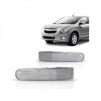 Lente do pisca do retrovisor externo cobalt chevrolet de 2012 a 2016 lado direito para adaptação