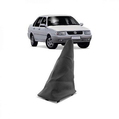 Coifa de câmbio santana volkswagen de 1999 a 2006 cinza sem base