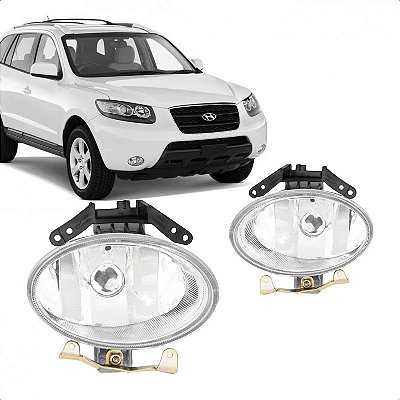 Farol auxiliar santa fe hyundai de 2006 a 2010 lado esquerdo