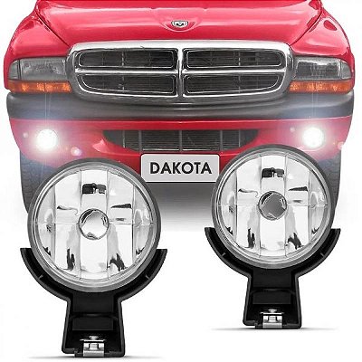 Farol auxiliar dakota dodge de 1997 a 2005 lado esquerdo