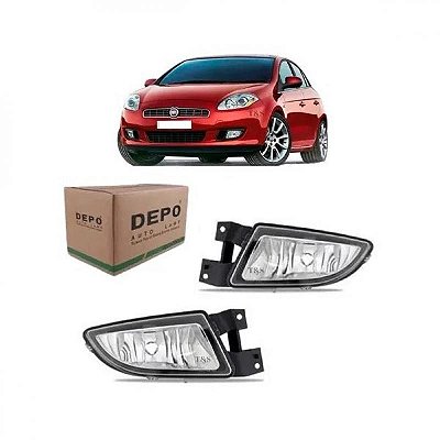 Farol auxiliar bravo fiat de 2011 a 2016 lado direito